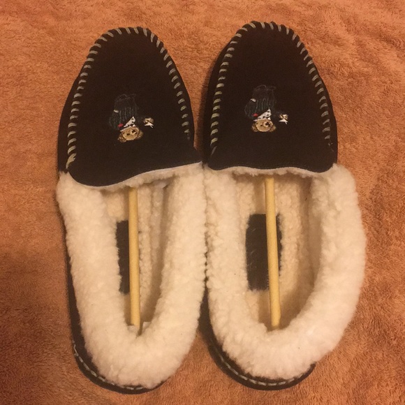 polo bear slippers